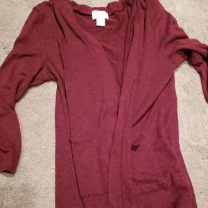 Burgundy shirt